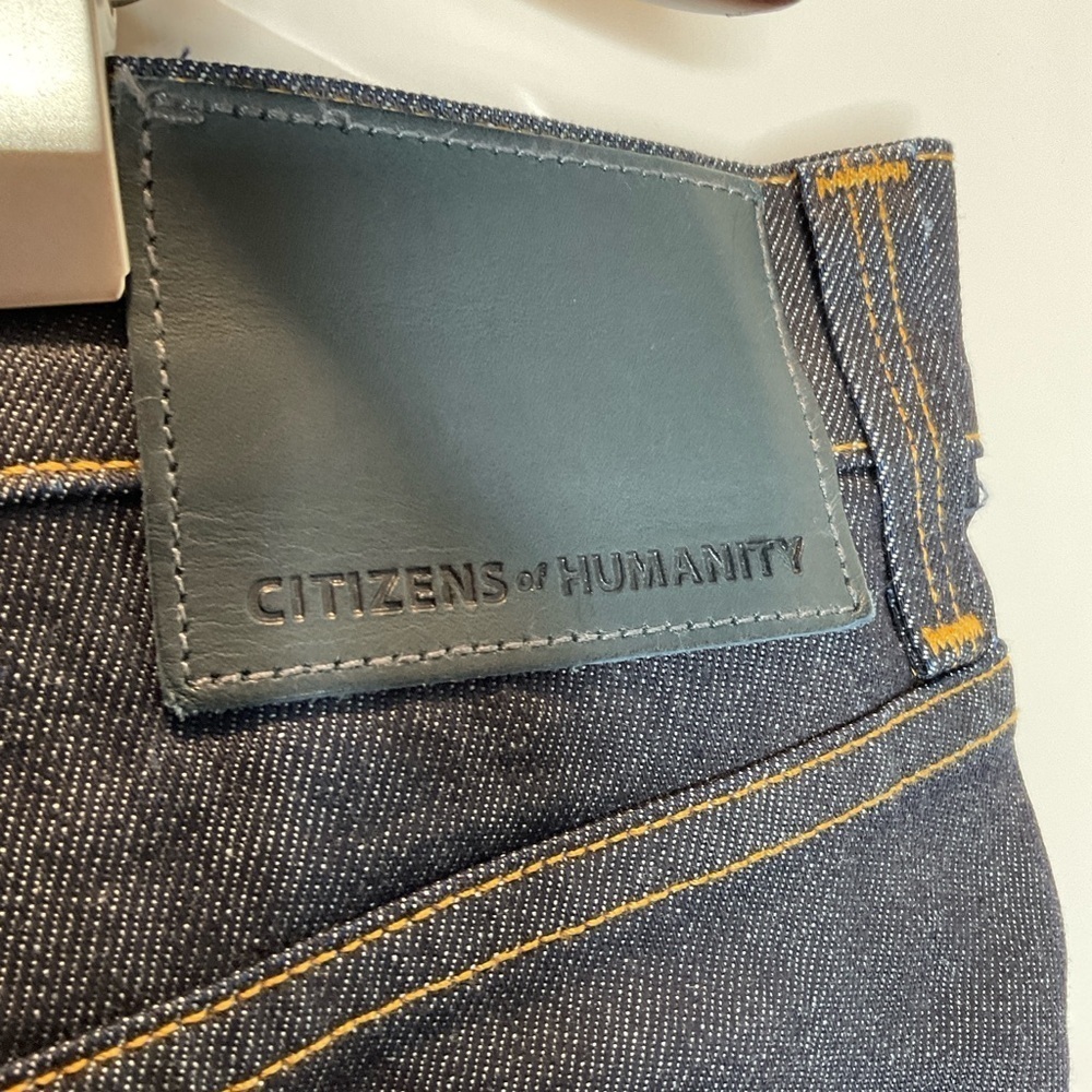 Citizens of Humanity Perfect Casual Straight Sz 40 blue denim boot cut 45170 - Picture 8 of 13